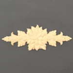 Ξυλόγλυπτο Διακοσμητικό Λουλούδι Γιρλάντα 26εκ. Χ 10εκ.