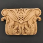 Ξυλόγλυπτο Διακοσμητικό Κολώνας 12εκ. Χ 18,5εκ.