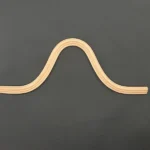 Ξυλόγλυπτο Διακοσμητικό Κέντρου Απλό 43εκ. Χ 15εκ.