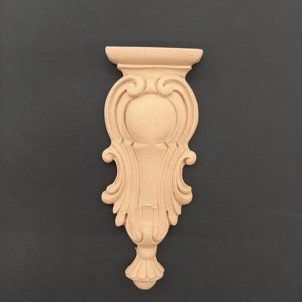 Ξυλόγλυπτο Διακοσμητικό Κολώνας 15εκ. Χ 6,4εκ.