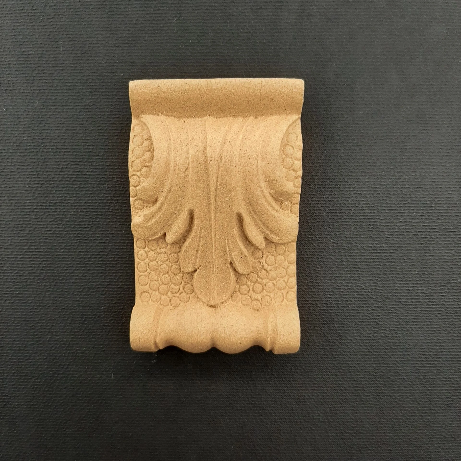 Ξυλόγλυπτο Διακοσμητικό Κολώνας 7εκ. Χ 4,5εκ.