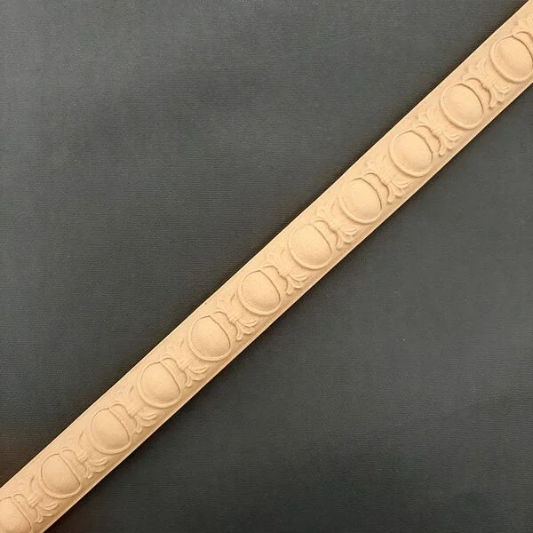 Ξυλόγλυπτο Προφίλ Κορνίζας  Εύκαμπτο 100εκ.Χ3,3εκ.Χ0,8εκ.