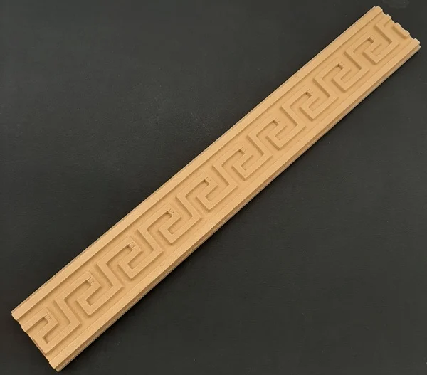 Ξυλόγλυπτο Προφίλ Κορνίζας  Εύκαμπτο 100εκ.Χ4,9εκ.Χ0,8εκ.