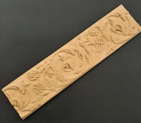 Ξυλόγλυπτο Προφίλ Κορνίζας  Εύκαμπτο 100εκ.Χ8,3εκ.Χ1εκ.