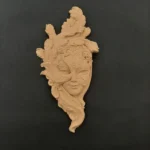 Ξυλόγλυπτο Διακοσμητικό Μάσκα 30εκ.Χ14εκ.