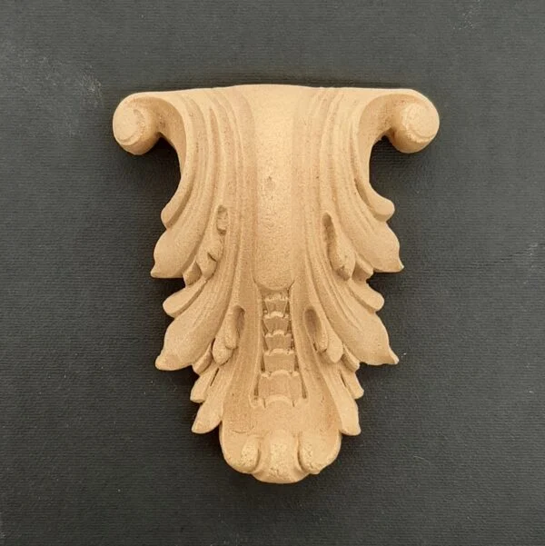 Ξυλόγλυπτο Διακοσμητικό Κολώνας  9,5εκ. Χ 11,2εκ.