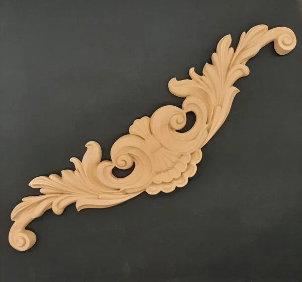 Ξυλόγλυπτο Διακοσμητικό Κέντρου 61εκ. Χ 13,5εκ.