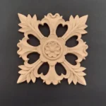 Ξυλόγλυπτο Διακοσμητικό  Πλακάκι 14εκ.Χ14εκ
