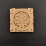 Ξυλόγλυπτο Διακοσμητικό  Πλακάκι 11,5εκ.Χ11εκ