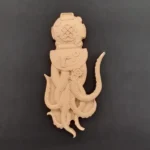 Ξυλόγλυπτο Διακοσμητικό Χταπόδι  9,5εκ.Χ21εκ.