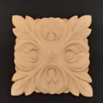 Ξυλόγλυπτο Διακοσμητικό Πλακάκι 24,5εκ.Χ24,5εκ.