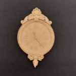 Ξυλόγλυπτο Διακοσμητικό Ρολόι  7εκ.Χ11εκ.