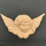 Ξυλόγλυπτο Διακοσμητικό Άγγελος 19εκ.Χ10εκ.