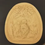 Ξυλόγλυπτο Εικόνα  37εκ. Χ42,5εκ.