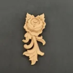 Ξυλόγλυπτο Διακοσμητικό Λουλούδι  6εκ.Χ14,5εκ.