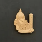 Ξυλόγλυπτο Διακοσμητικό Ιταλία  Firenze 5,4εκ.Χ6,8εκ.