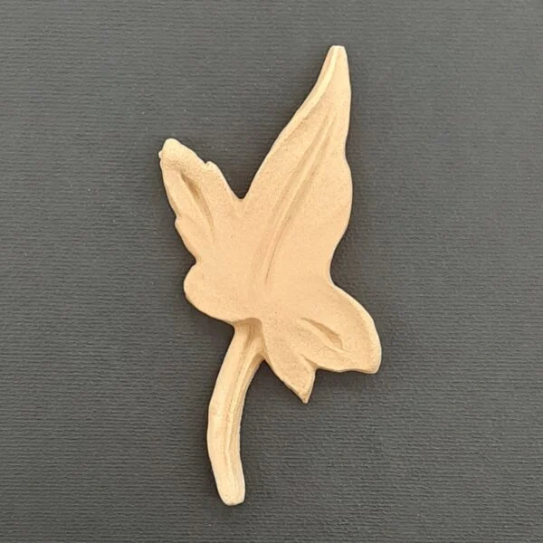 Ξυλόγλυπτο Διακοσμητικό Φύλλο 6εκ.Χ10εκ.