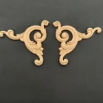 Ξυλόγλυπτο Διακοσμητικό Σετ 2 Τεμαχίων 12εκ.Χ10εκ.