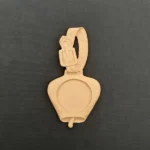 Ξυλόγλυπτο Διακοσμητικό  Κουδούνα  5,5εκ.Χ10εκ.(κορνιζακι για φωτο)