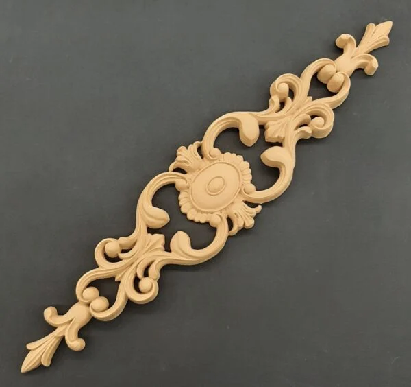 Ξυλόγλυπτο Διακοσμητικό Κέντρου  43εκ. Χ 8,5εκ.