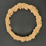 Ξυλόγλυπτο Διακοσμητικό Στεφάνι Διάμετρος 34,2εκ.