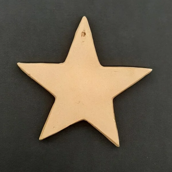 Ξυλόγλυπτο Διακοσμητικό Αστέρι 12εκ.Χ12εκ.