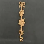 Ξυλόγλυπτο Διακοσμητικό  Λουλούδι 3εκ.Χ18,5εκ.