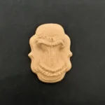 Ξυλόγλυπτο Διακοσμητικό Μπούστο 4εκ. Χ 6εκ.