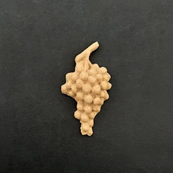 Ξυλόγλυπτο Διακοσμητικό Σταφύλι 5εκ. Χ 3εκ.