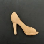 Ξυλόγλυπτο Διακοσμητικό Γόβα 5εκ. Χ 5εκ.