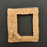 Ξυλόγλυπτο Διακοσμητικό Κορνίζα Παπούτσια 13εκ. Χ 14εκ.