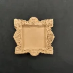 Ξυλόγλυπτο Διακοσμητικό Κορνίζα Τετράγωνη 4εκ. Χ 4εκ.
