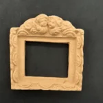 Ξυλόγλυπτο Διακοσμητικό Κορνίζα Τετράγωνη 6εκ. Χ 6εκ.