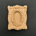 Ξυλόγλυπτο Διακοσμητικό Κορνίζα Παράλληλη 7εκ. Χ 6εκ.