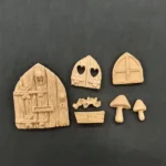 Ξυλόγλυπτο Διακοσμητικό Παραμύθι σετ 7 Τεμαχίων