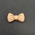 Ξυλόγλυπτος Διακοσμητικός Φιόγκος 3,1εκ. Χ 1,7εκ.