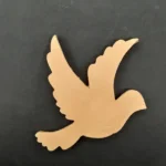 Ξυλόγλυπτο Διακοσμητικό Περιστέρι 13εκ. Χ 10,5εκ.