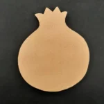 Ξυλόγλυπτο Διακοσμητικό Ρόδι 8,5εκ. Χ 10εκ.