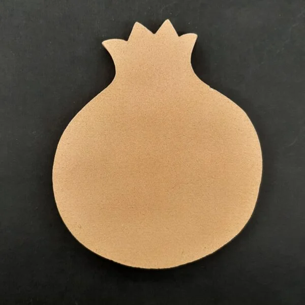 Ξυλόγλυπτο Διακοσμητικό Ρόδι 8,5εκ. Χ 10εκ.