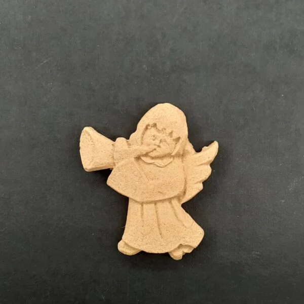 Ξυλόγλυπτο Διακοσμητικό Μικρός Άγγελος 5εκ. Χ 4,4εκ.