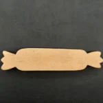 Ξυλόγλυπτο Διακοσμητικό Γλυκό Καραμέλα 10,5εκ. Χ 2,3εκ.