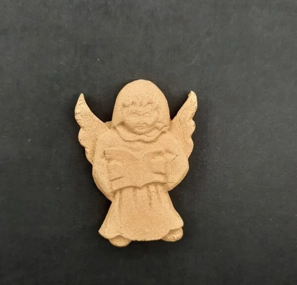 Ξυλόγλυπτο Διακοσμητικό Μικρός Άγγελος 5εκ. Χ 4εκ.