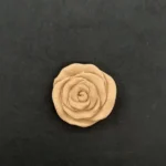 Ξυλόγλυπτο Διακοσμητικό Τριαντάφυλλο 3εκ. Χ 3εκ.