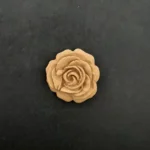 Ξυλόγλυπτο Διακοσμητικό Λουλούδι 2εκ. Χ 2εκ.