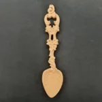 Ξυλόγλυπτο Διακοσμητικό Κουτάλι 22εκ. Χ 5εκ.