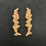 Ξυλόγλυπτο Διακοσμητικό Σετ 2 τεμαχίων   7,4εκ. Χ 2εκ.