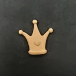 Ξυλόγλυπτο Διακοσμητικό Κορώνα 4εκ. Χ 4εκ.