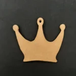 Ξυλόγλυπτο Διακοσμητικό Κορώνα 6εκ. Χ 7εκ.