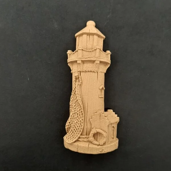 Ξυλόγλυπτο Διακοσμητικό Φάρος 9εκ. Χ 4εκ.