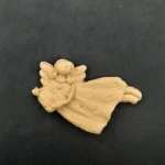 Ξυλόγλυπτο Διακοσμητικό Νεράιδα 6εκ. Χ 3,5εκ.